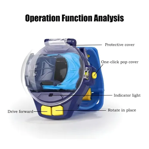 Image of Wrist Watch Remote Control Car Toy