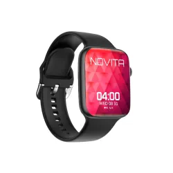 WRISTIO 2 Smartwatch – HD Display, BT Calling – Black