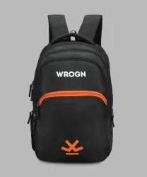WROGN 30L Medium Laptop Backpack Black