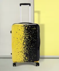 Wrogn 65cm Medium Check-in Suitcase Yellow