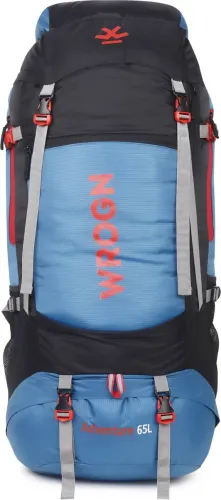Image of WROGN 65L Trekking Bag with Rain Cover