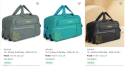 WROGN  70 L Strolley Duffel Bag Starting At ₹549