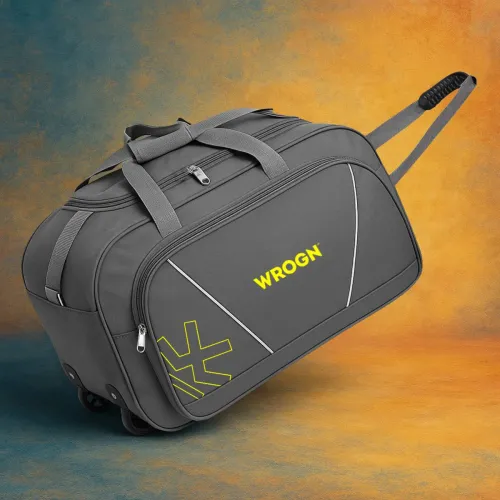 Image of WROGN  75 L Strolley Duffel Bag 