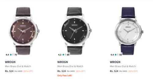 Image of WROGN Brand Men's Watch @ Up to 85% Discount