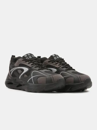 Image of WROGN Casuals For Men (Grey , 8)