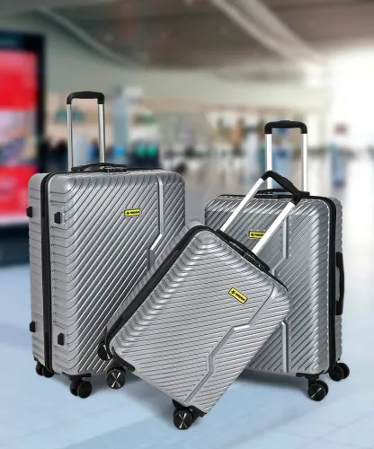 Image of WROGN Hard Body Set of 3 Luggage 8 Wheels 