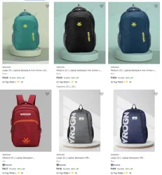 Wrogn Laptop Backpacks starting @ ₹309
