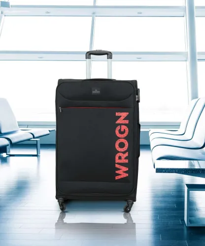 Image of WROGN Large Check-in Suitcase (75 cm) 4 Wheels - Aspire - Black