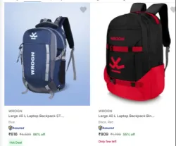 WROGN Men backpack up to 86% Discount 