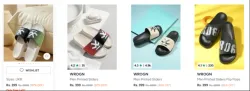  WROGN Men Printed Sliders Starting Price ₹399