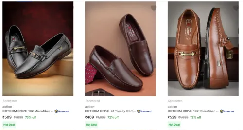 Image of Wrogn Men’s Casual Shoes Minimum 70% Discount.