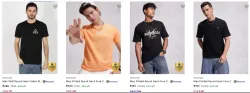 Wrogn Mens T-shirts Starting at ₹249