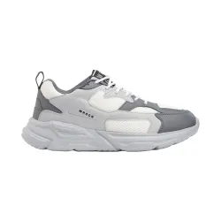 WROGN Mens Athleisure Lace-up Chunky Sneakers | PU Mesh Upper