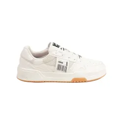 WROGN Men's PU Sneakers | Panelled Design | Lace-Up