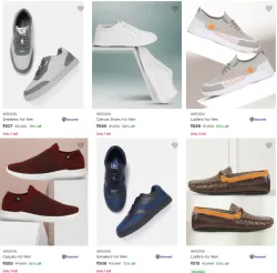 Wrogn Mens Shoes Up to 75% Discount