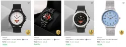 Wrogn Mens Wrist Watches upto 84% Discount