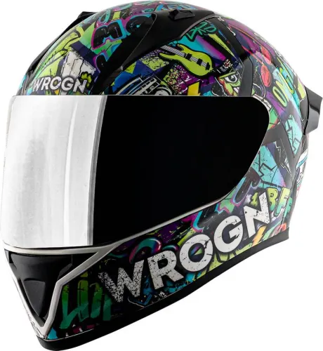 Image of WROGN Punk Motorbike Helmet 