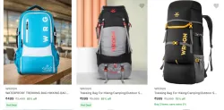 Wrogn Rucksacks Bags at minimum 75% Discount