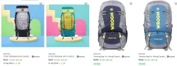 Wrogn Rucksacks Upto 80% Discount