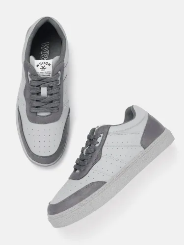 Image of WROGN  Sneakers For Men  (Grey , 10)