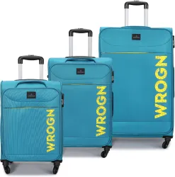 WROGN Soft Body Set of 3 Luggage