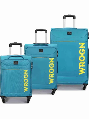 Image of WROGN Soft Body Luggage Set of 3 22 Inch + 26 Inch + 30 Inch