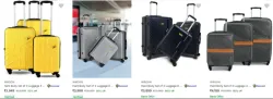 Wrogn Suitcases (Pack Of 3) upto 86% Discount
