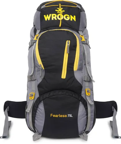 Image of WROGN  Trekking Bag For Hiking Camping Outdoor Sports (75L)
