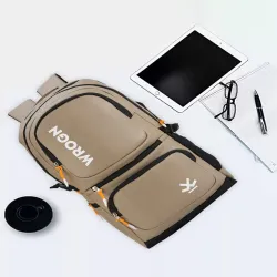 WROGN Water Resistant Laptop Backpack&Rain Cover