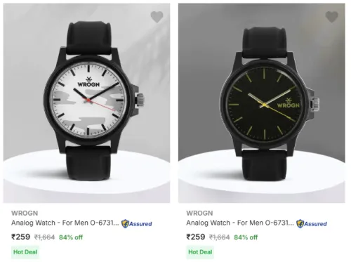 Image of Wrogn Wrist Watches @ Starting ₹259