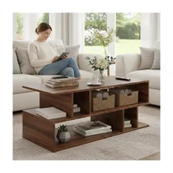 Wudyhub Engineered Wood Coffee Table/Centre Table/Tea Table for Living Room