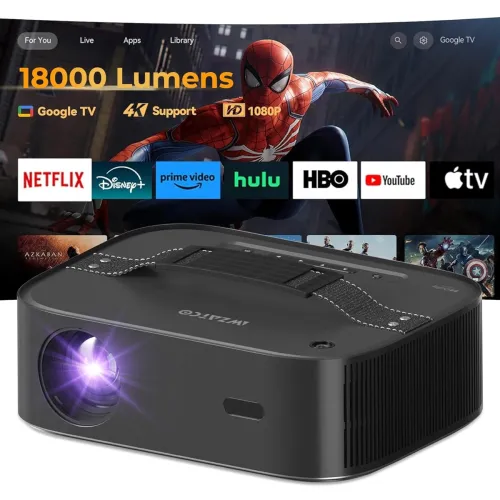 Image of WZATCO Alpha 2 Max 4K HDR Projector 18000 Lumens