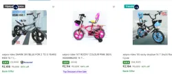 xaipro rides Kids Cycles at minimum 56% Discount
