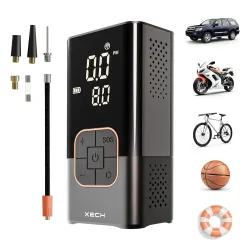 XECH Cordless Tyre Inflator for Car & Bike Portable Wireless Tyre Inflator Pump