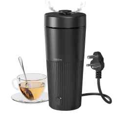 XECH Electric Kettle 700ml | Mini Travel Kettles with Rapid Boil, Cool-Touch ABS Body, 500W Tea Boiler, Coffee & Instant