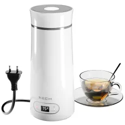 XECH Small Electric Kettle with Temperature Control (400ml, 300W)