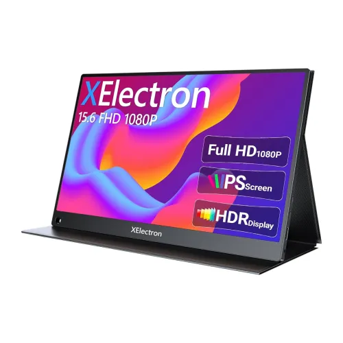 Image of XElectron 15.6 Inch FHD IPS Portable Monitor HDR 100% sRGB