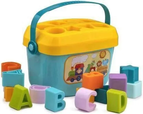 Image of xelix Baby's First Block 16 Alphabet & Blocks Toys Kids