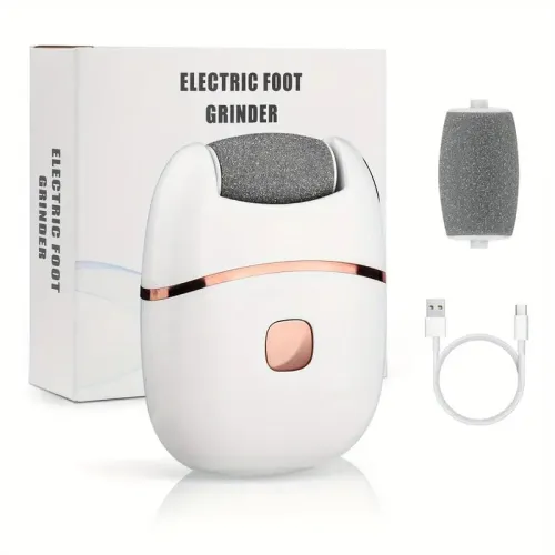 Image of Xenos Rechargeable Callus Remover Pedicure Device for Women.
