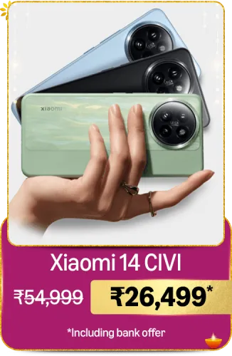 Image of Xiaomi 14 CIVI Smartphone @ ₹26499 on Big Billion Day Sale
