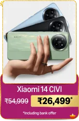 Xiaomi 14 CIVI Smartphone @ ₹26499 on Big Billion Day Sale
