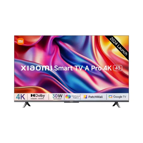 Image of Xiaomi 43 Inch 4K Dolby Vision Smart TV (L43MA-AUIN)