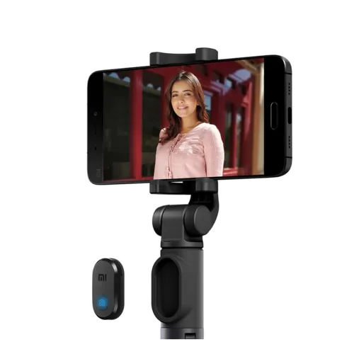 Image of Xiaomi Selfie Stick with Micro‑USB Rechargeable Bluetooth Remote