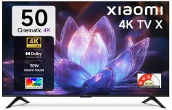XIAOMI 125 cm (50 inch) Ultra HD (4K) LED Smart Google TV with Dolby Vision | HDR 10 | 30W Dolby Audio | Xiaomi Sound | 