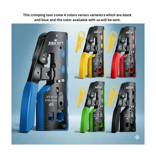 Image of XIKKART RJ45 Network Crimping Tool Kit
