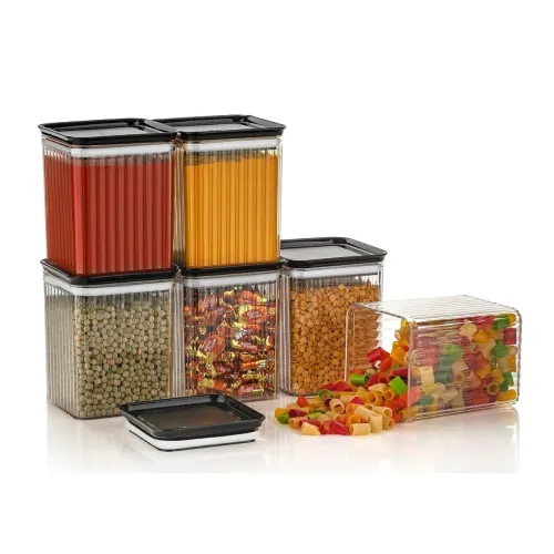 Image of Xiran Airtight Kitchen Storage Box, Plastic Containers for Kitchen Storage Set, Food Storage Containers, Grocery Storage