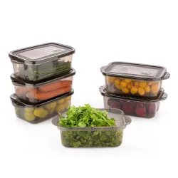 Xiran Fridge Storage Containers, Storage Box for Kitchen, Refrigerator Organizer Containers, Kitchen Storage Box, Fridge