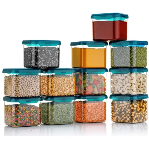 Image of Xiran Kitchen Storage Box 500ml set of 12