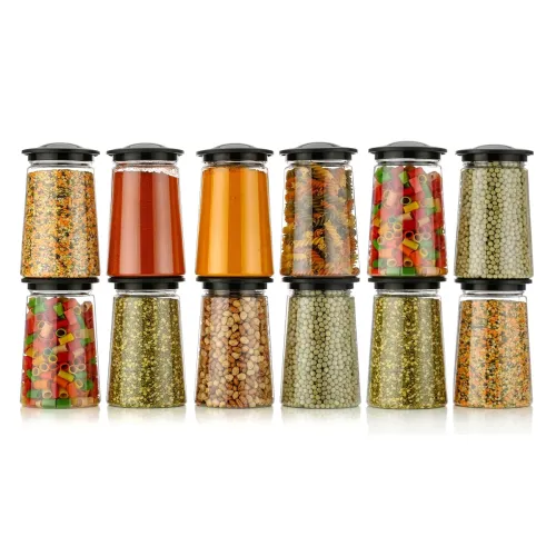 Image of Xiran Kitchen Storage Box, Container for Kitchen, Storage Box for Kitchen, Storage Jars, Storage Containers for Pulses, 