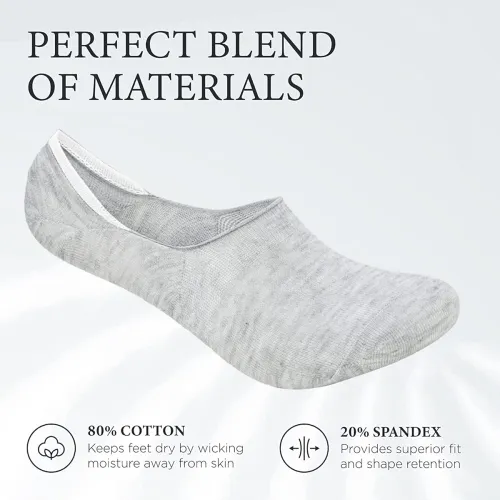 Image of XJARVIS® No Show Loafer Socks